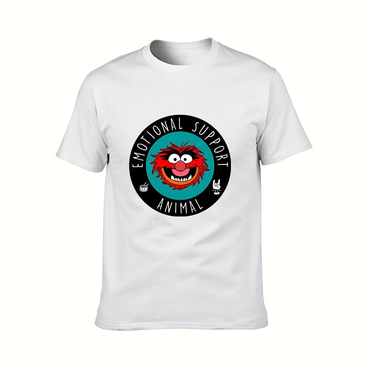 Emotional Support Animal Muppets T-Shirt Men's Women's Gift - Image 2
