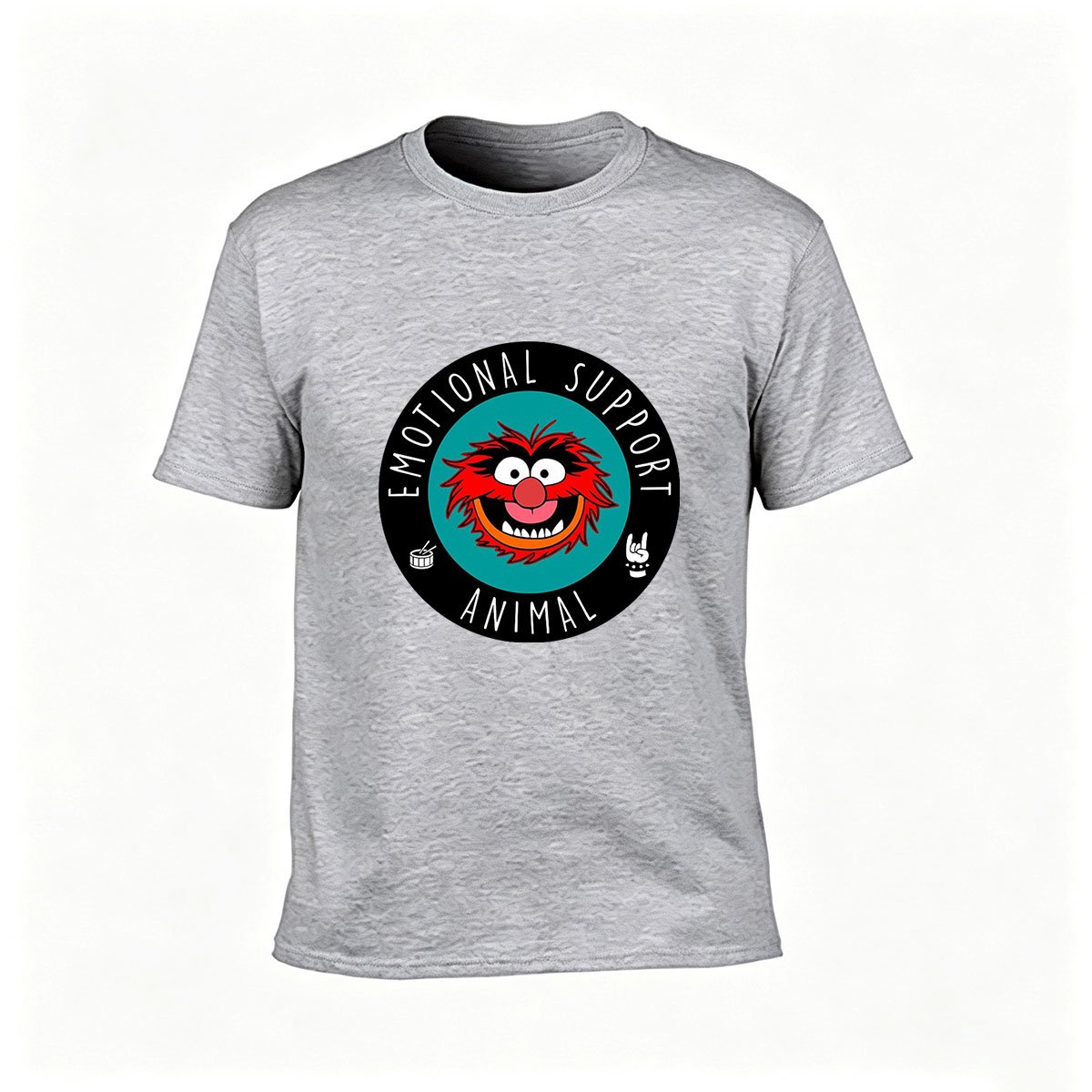 Emotional Support Animal Muppets T-Shirt Men's Women's Gift - Image 3