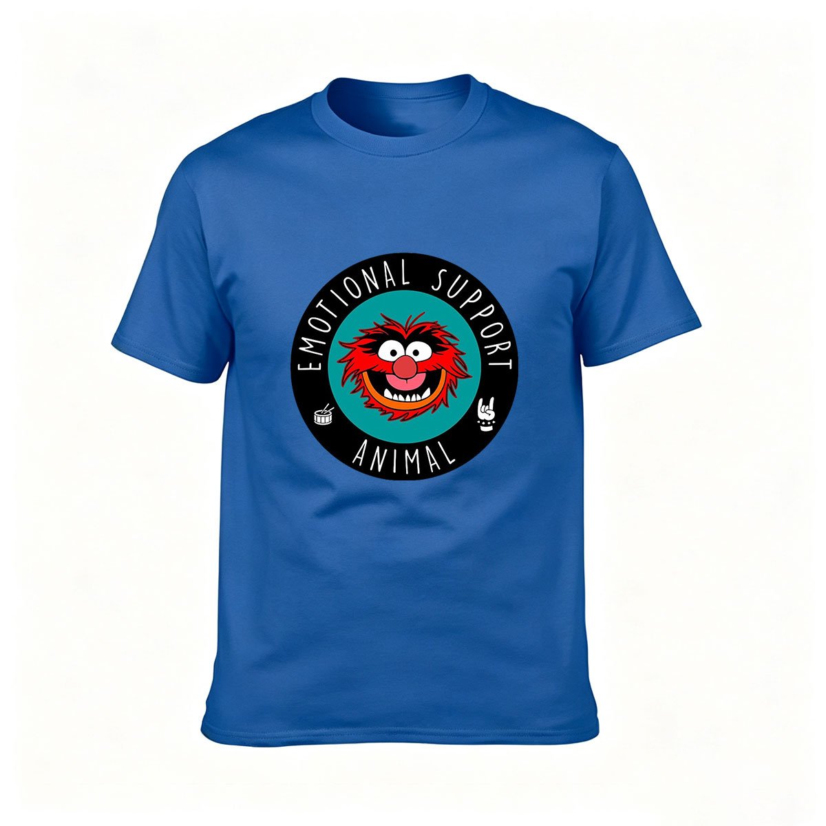 Emotional Support Animal Muppets T-Shirt Men's Women's Gift - Image 4