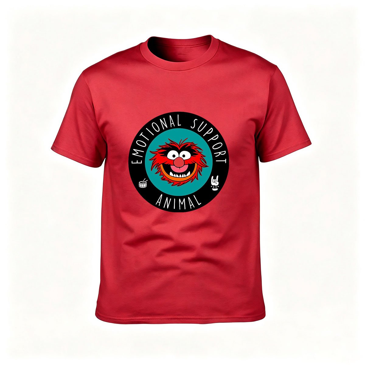 Emotional Support Animal Muppets T-Shirt Men's Women's Gift - Image 5