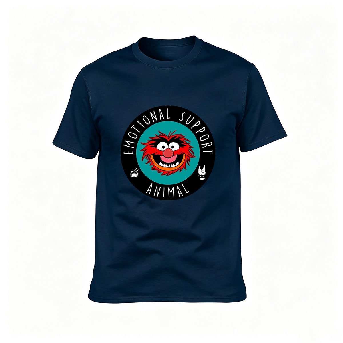 Emotional Support Animal Muppets T-Shirt Men's Women's Gift - Image 6