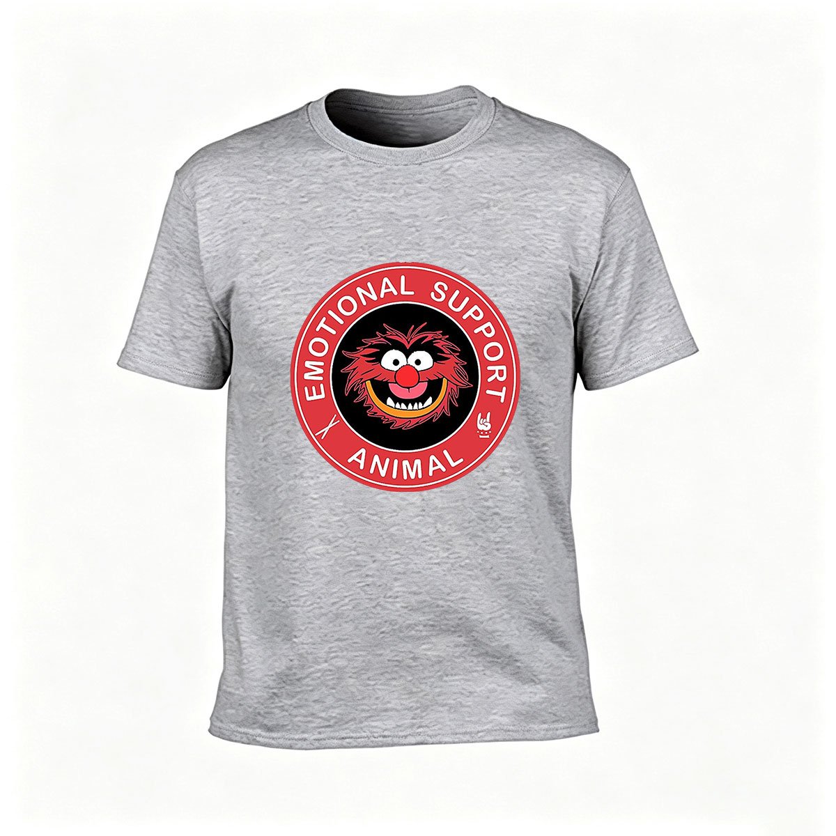 Emotional Support Animal Muppet T-Shirt Men's Women's Gift - Image 3
