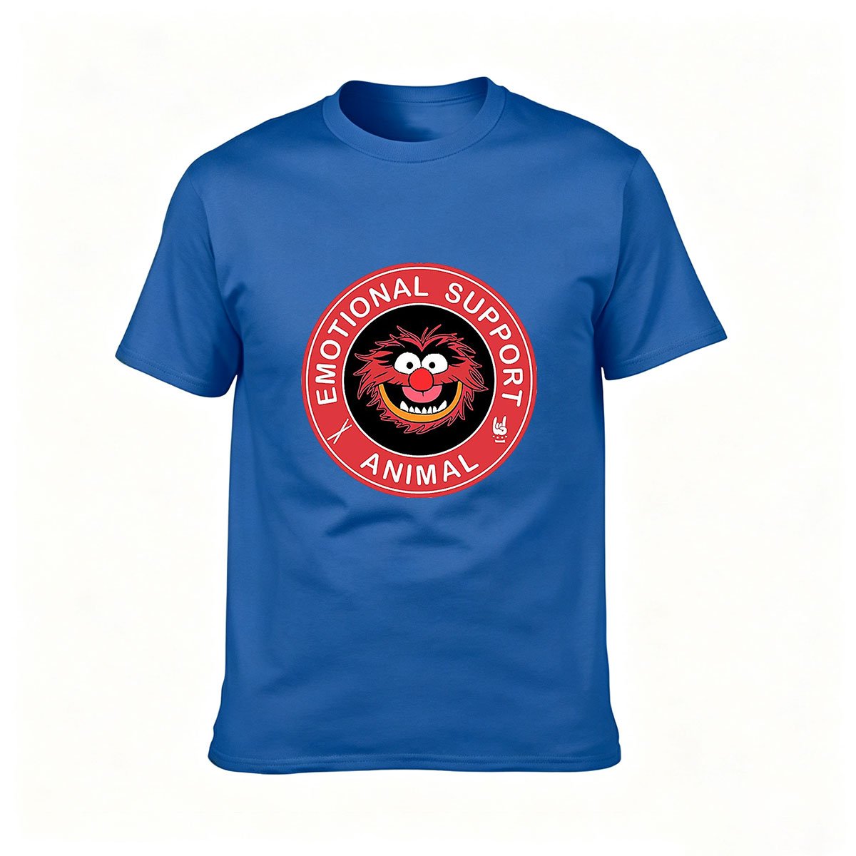 Emotional Support Animal Muppet T-Shirt Men's Women's Gift - Image 4
