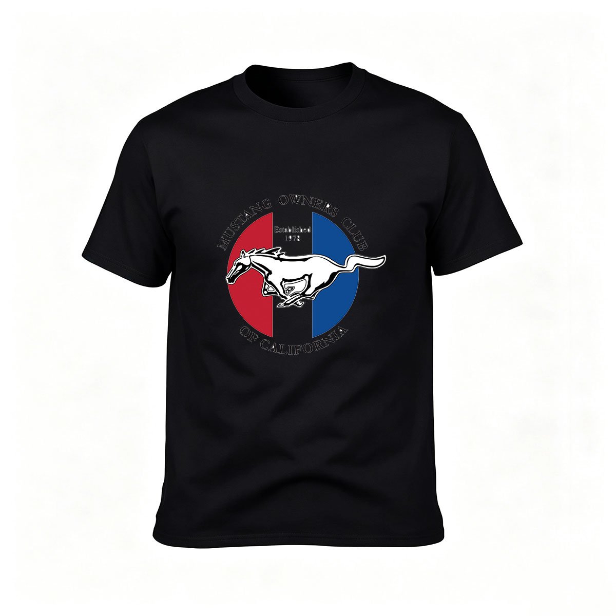 Mustang Owners Club California Men's T-Shirt Gift for Car Enthusiasts