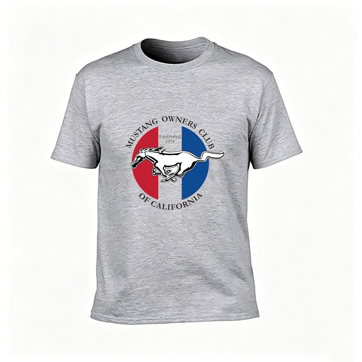 Mustang Owners Club California Men's T-Shirt Gift for Car Enthusiasts - Image 3