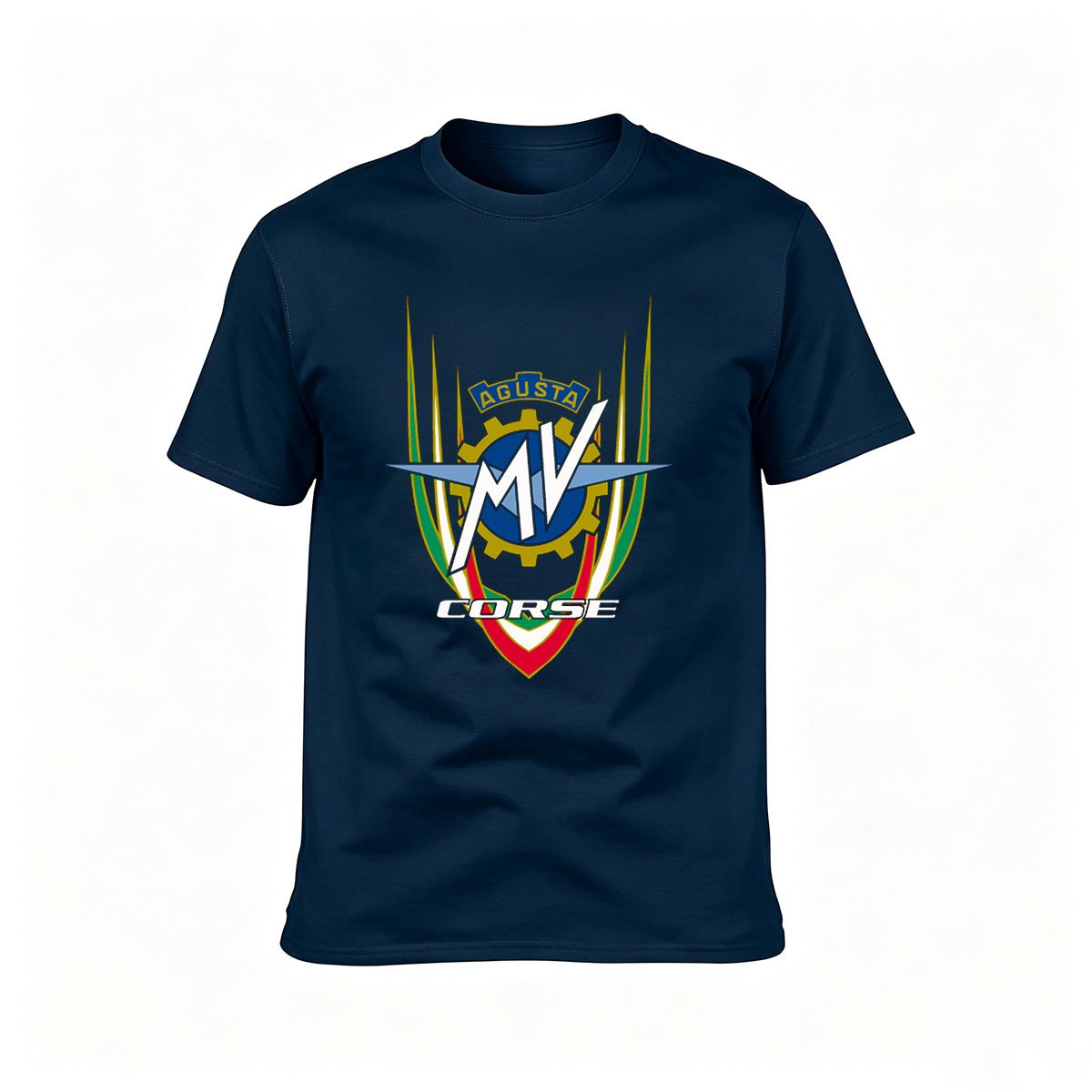 MV Agusta Corse Logo Men's T-Shirt Racing Gift - Image 6
