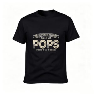 My Favorite People Call Me Pops Mens T-Shirt Gift for Dad