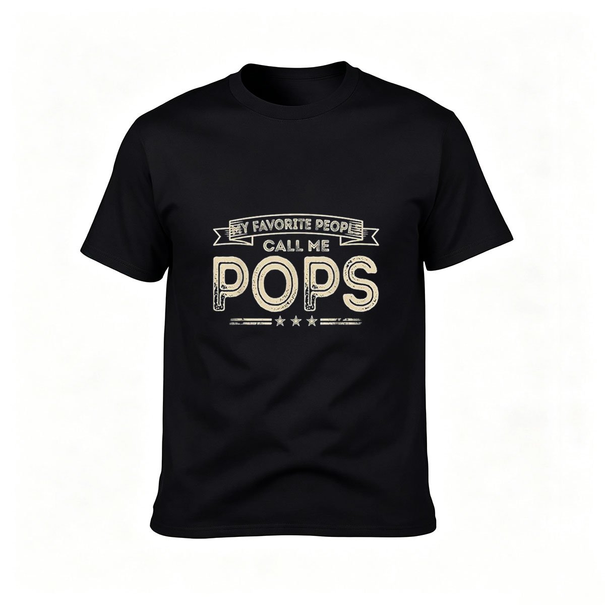 My Favorite People Call Me Pops Mens T-Shirt Gift for Dad