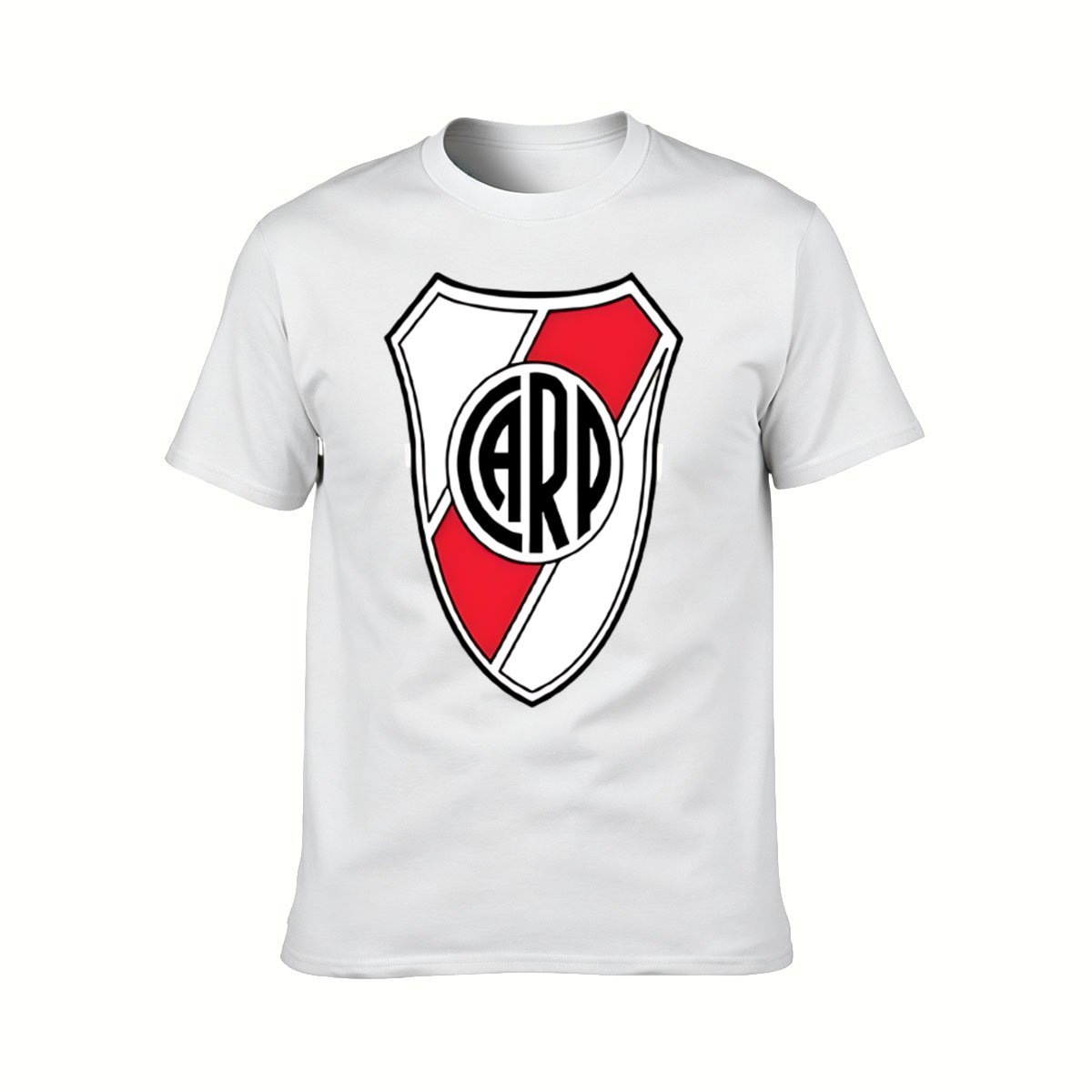 River Plate Crest Men's T-Shirt Football Fan Gift - Image 2