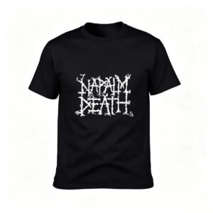 Napalm Death Band Logo Men's T-Shirt Heavy Metal Gift