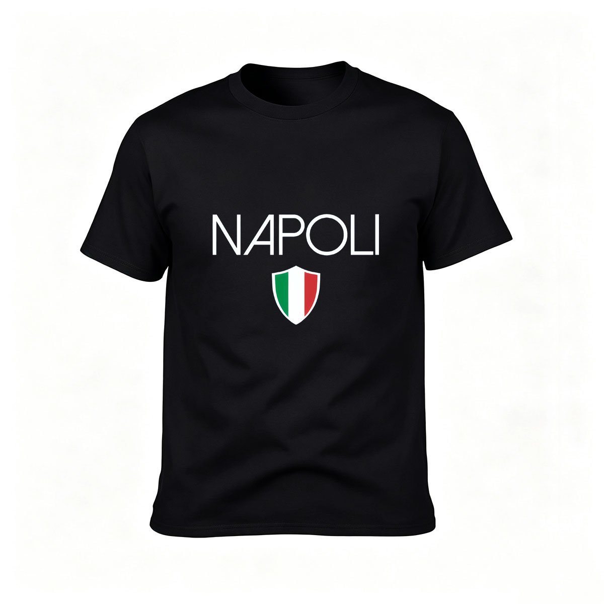 Napoli Italy Shield Logo Men's T-Shirt Gift for Fans