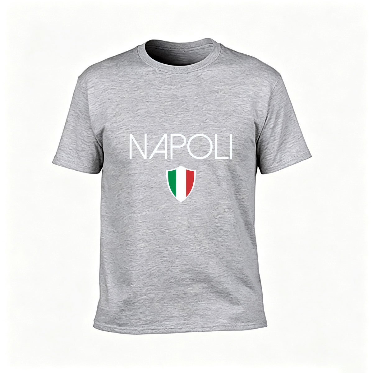 Napoli Italy Shield Logo Men's T-Shirt Gift for Fans - Image 3