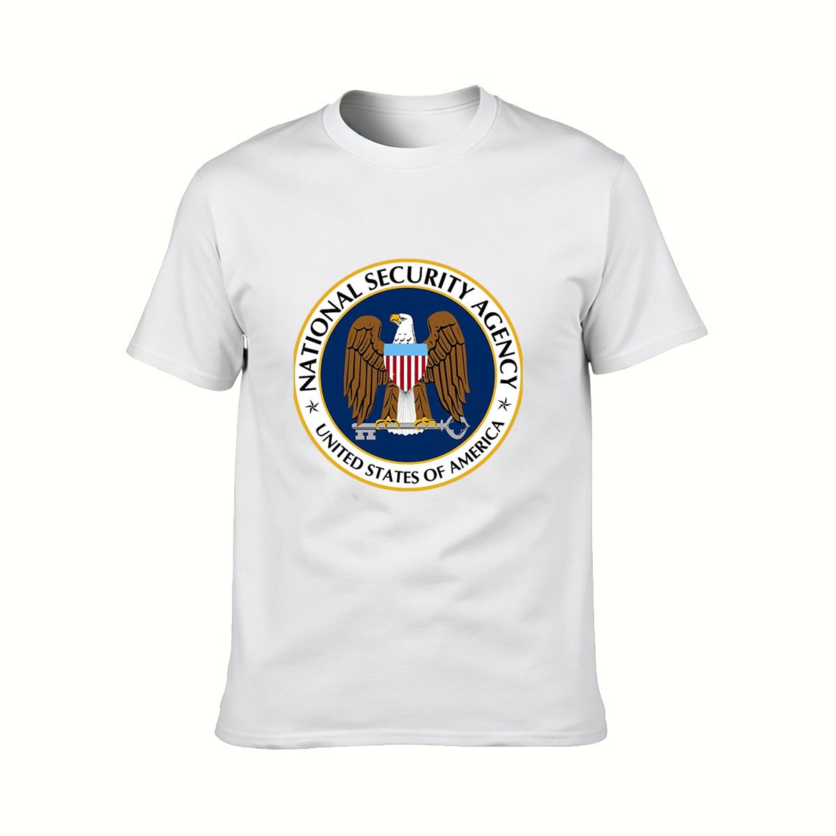 NSA Logo Men's T-Shirt National Security Agency USA Design Gift - Image 2