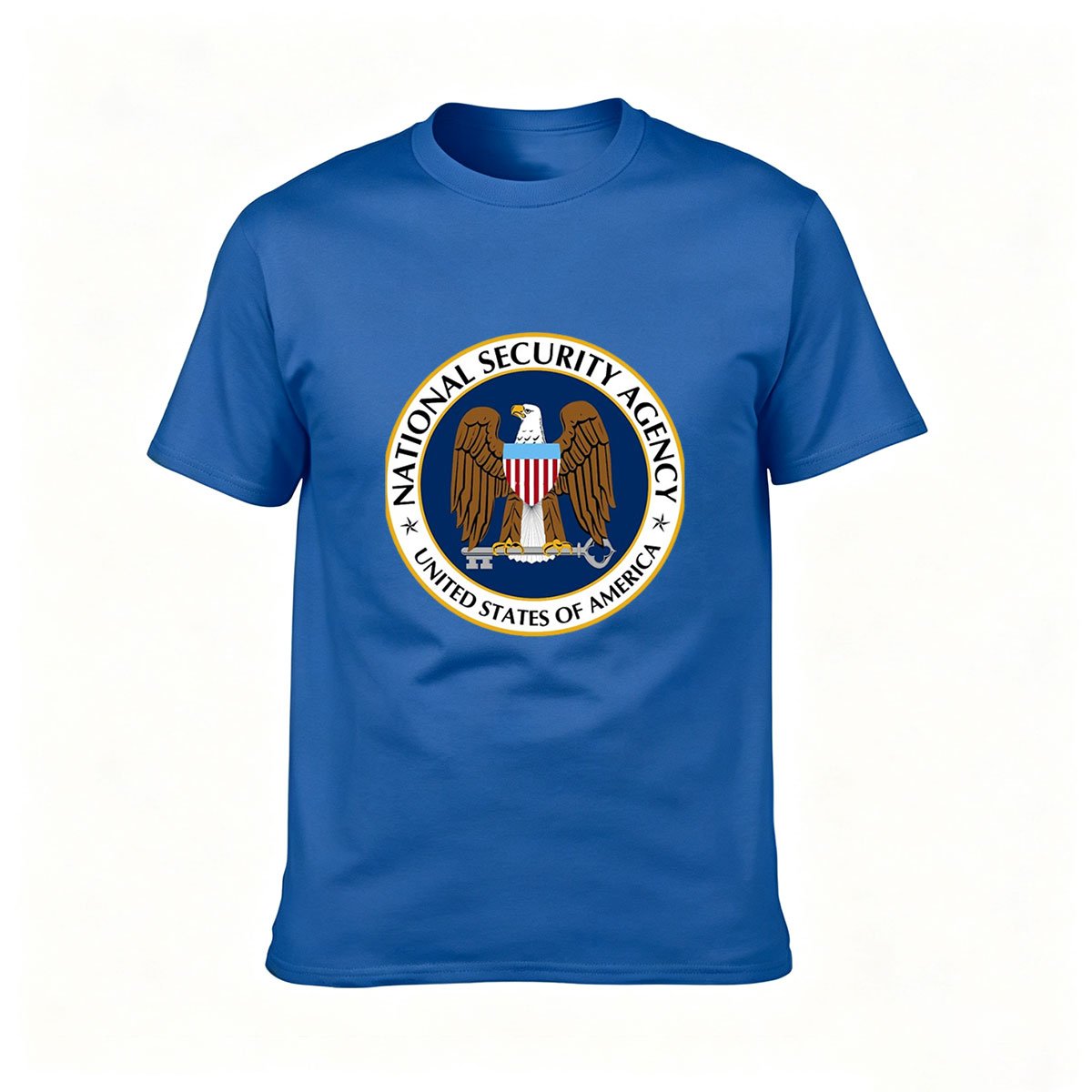 NSA Logo Men's T-Shirt National Security Agency USA Design Gift - Image 4