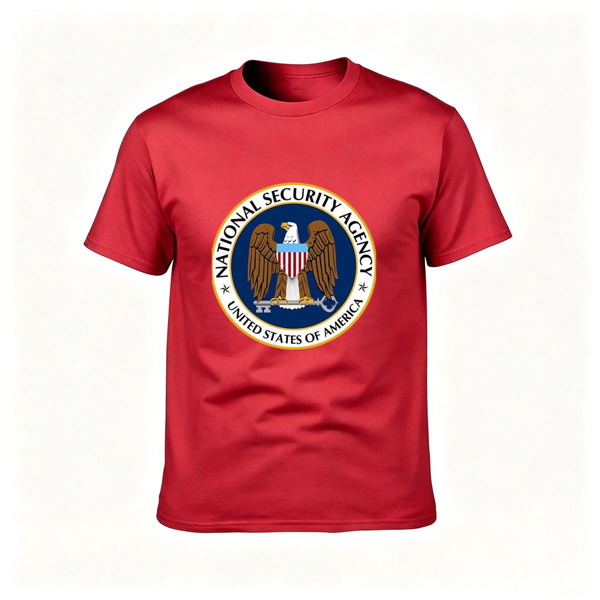 NSA Logo Men's T-Shirt National Security Agency USA Design Gift - Image 5