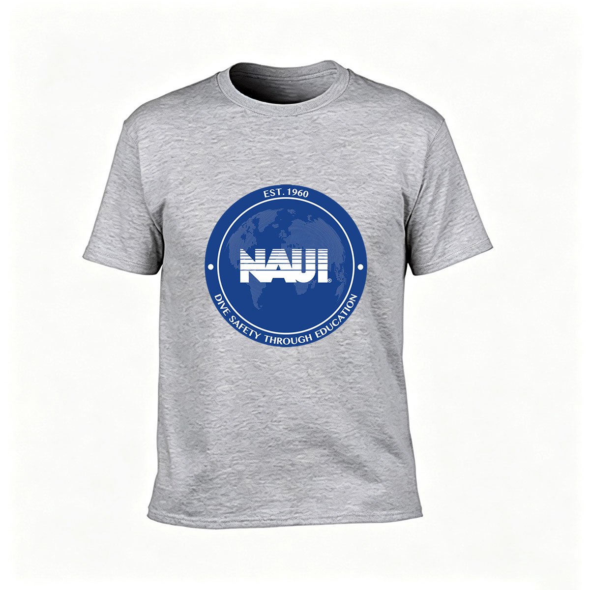 NAUI Dive Safety Through Education Men's T-Shirt - Image 3