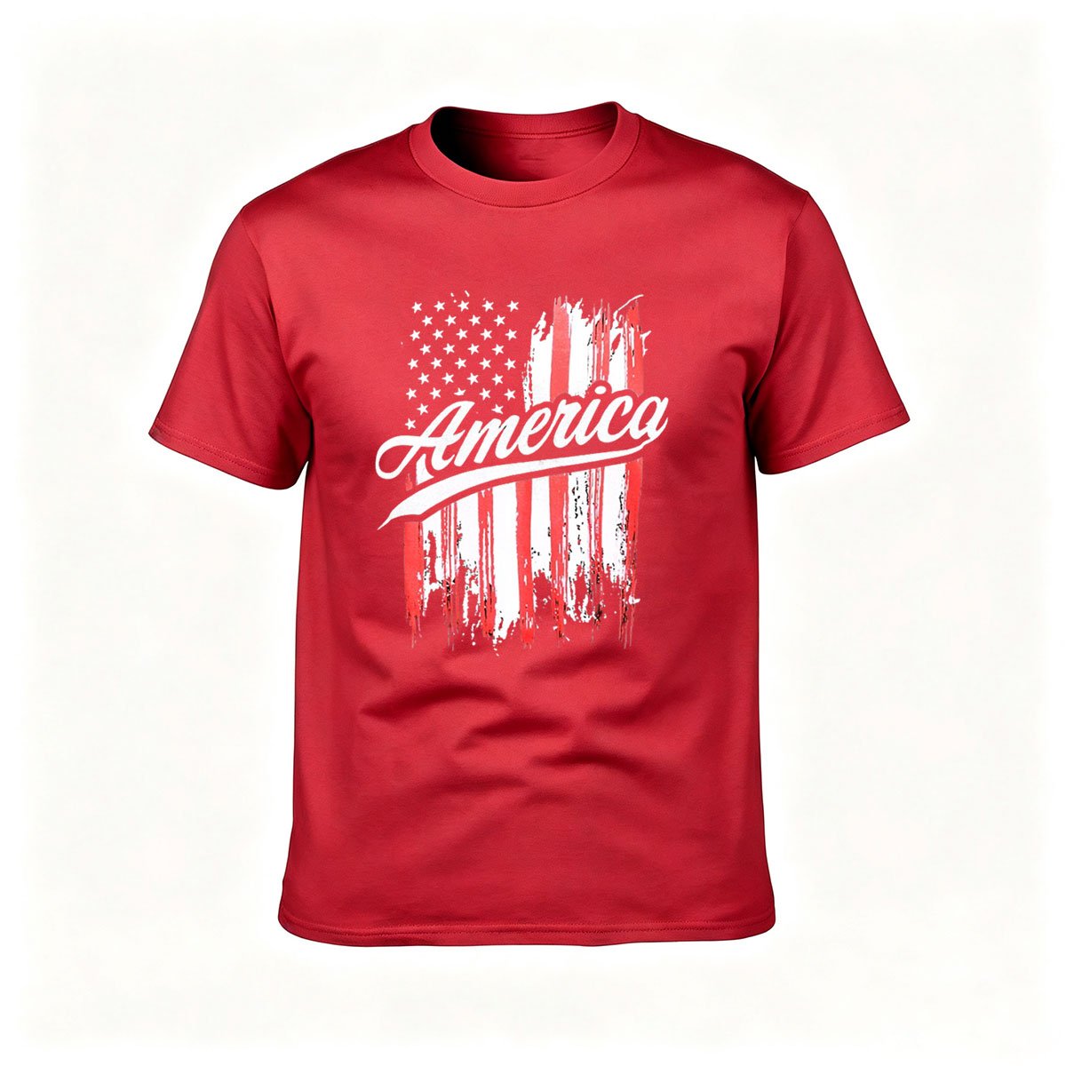 America Flag T-Shirt Men Patriotic Gift for Independence Day - Image 5