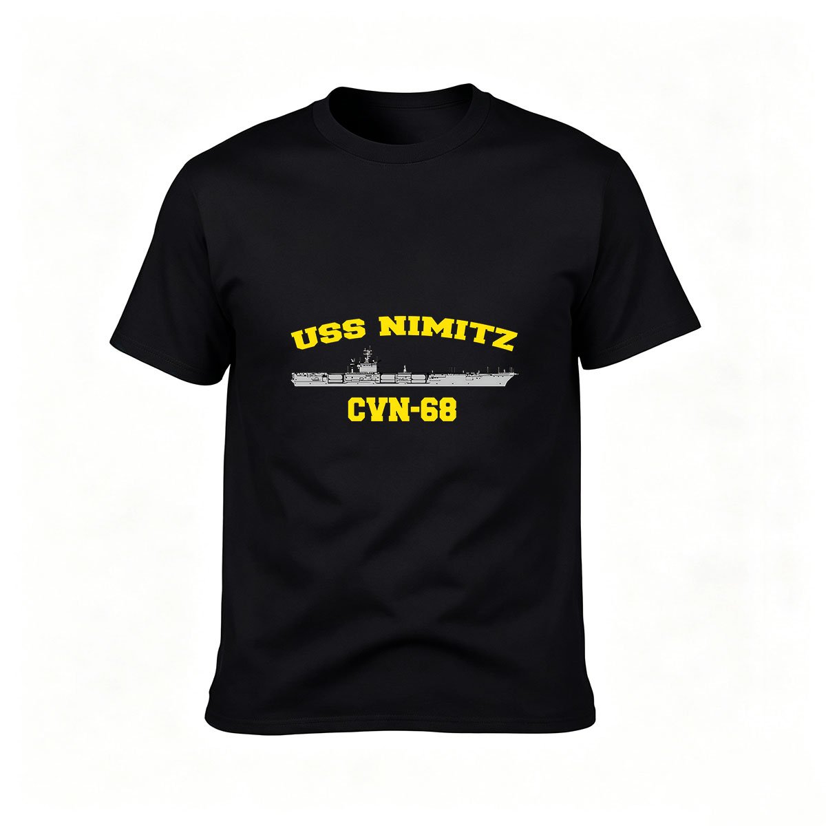 USS Nimitz CVN 68 Aircraft Carrier Men's T-Shirt Gift
