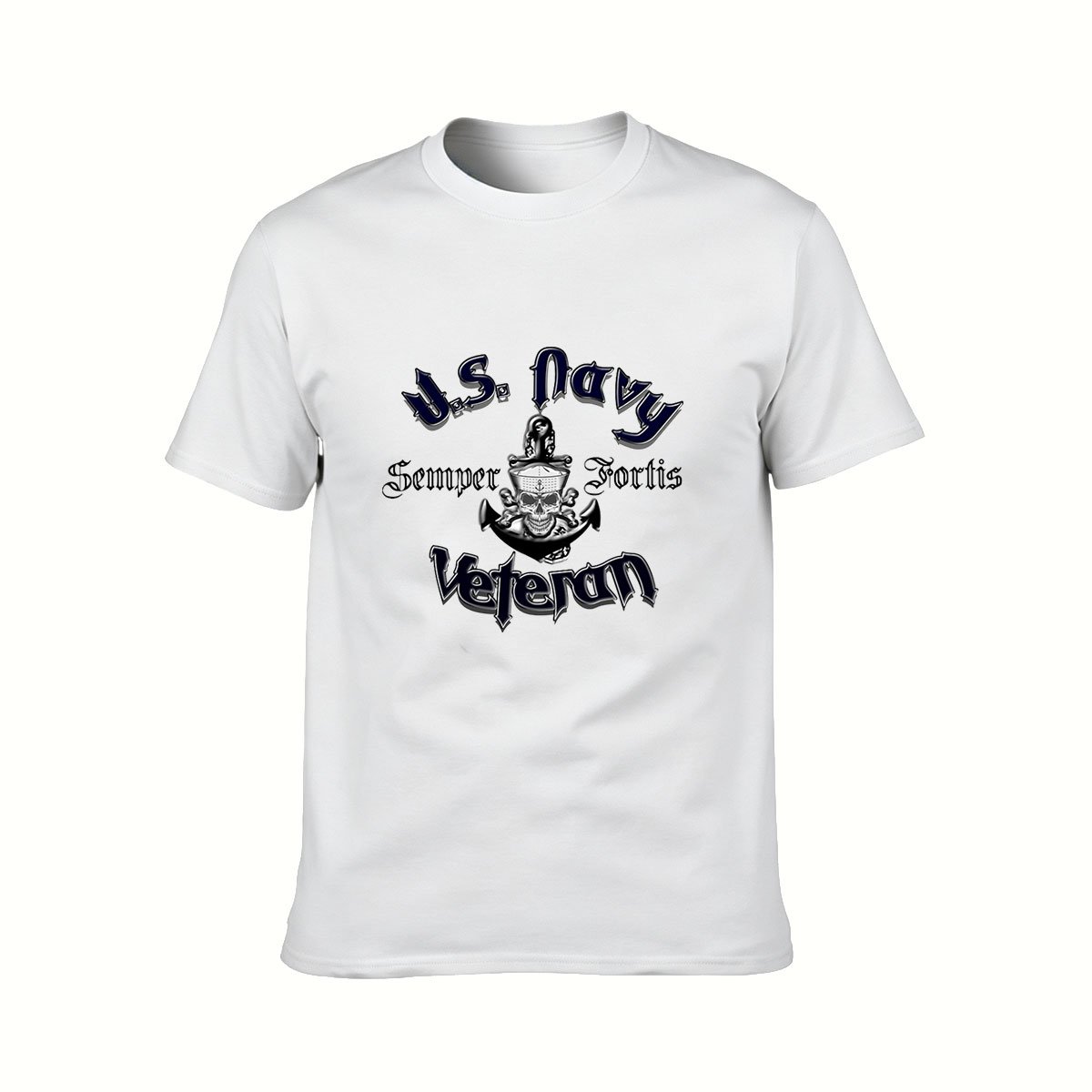 U.S. Navy Veteran Men's T-Shirt Military Gift Apparel - Image 2