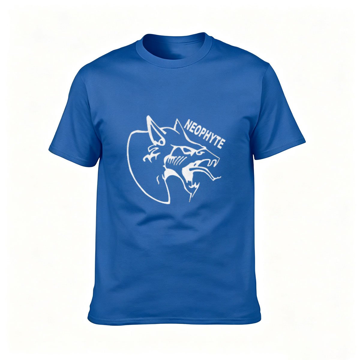 Neophyte Wolf Logo Men's T-Shirt Casual Gift Wear - Image 4
