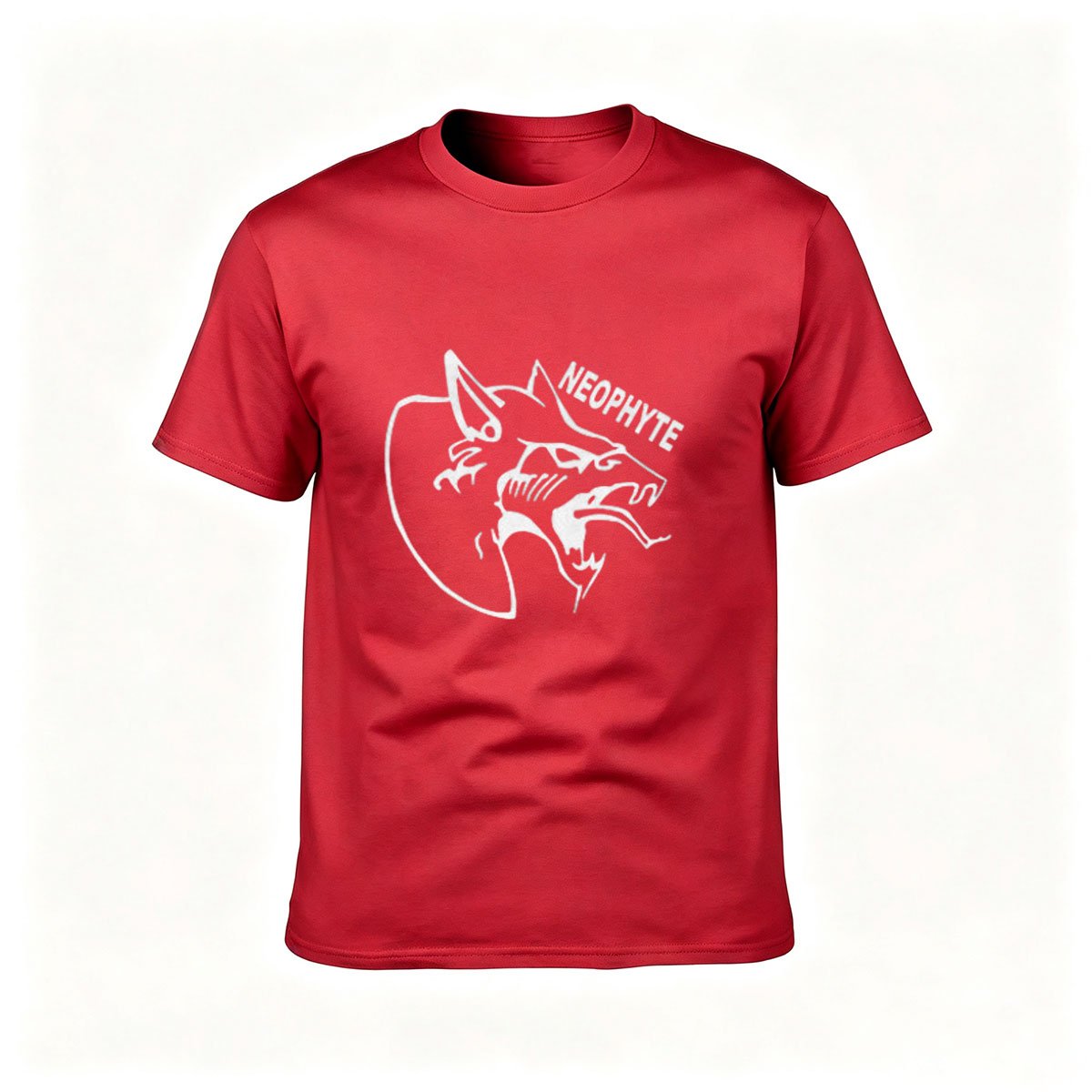 Neophyte Wolf Logo Men's T-Shirt Casual Gift Wear - Image 5