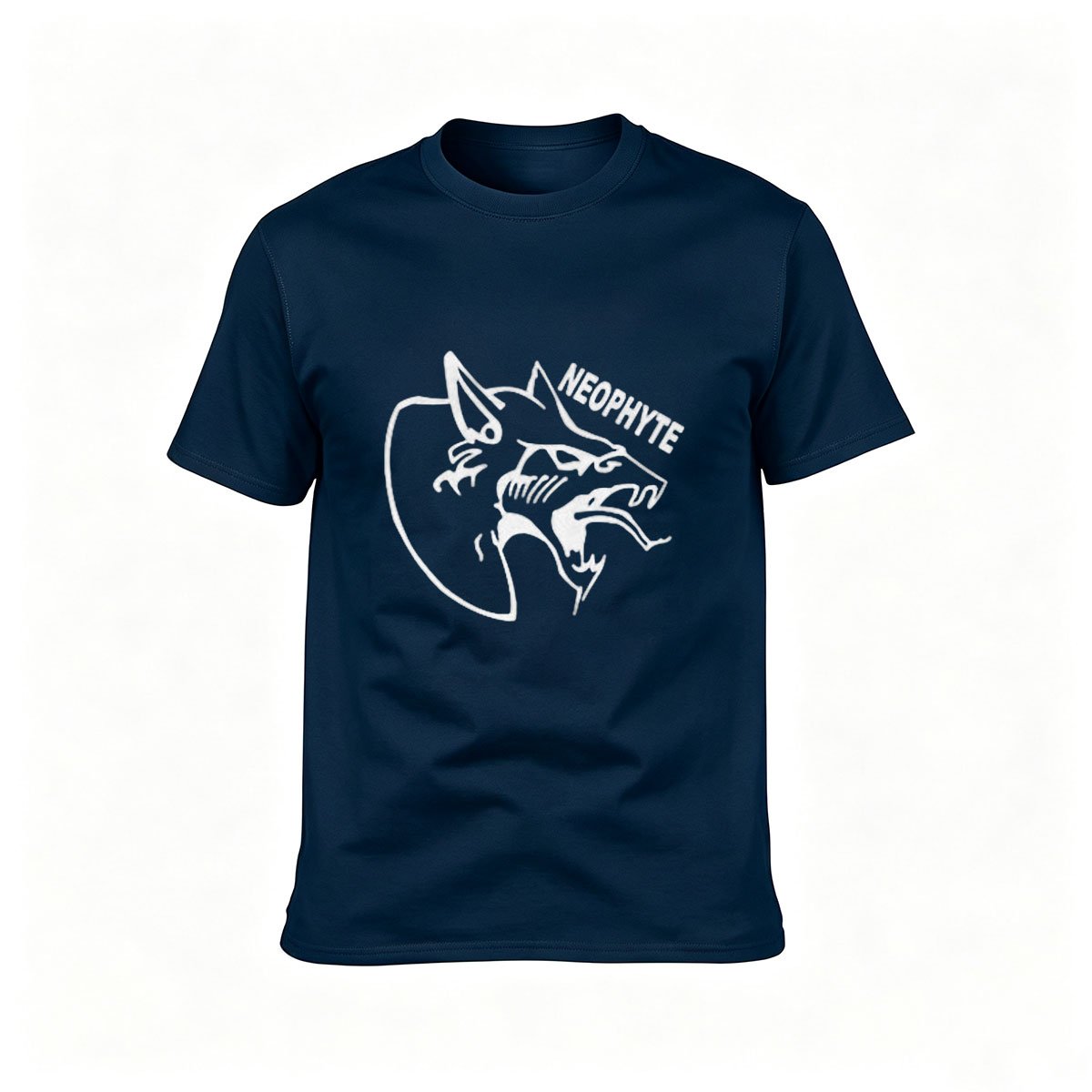 Neophyte Wolf Logo Men's T-Shirt Casual Gift Wear - Image 6
