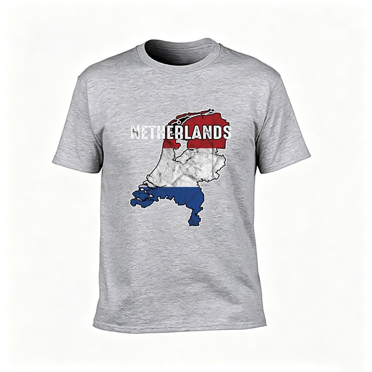 Netherlands Map Flag T-Shirt Men Women Gift Travel Wear - Image 3