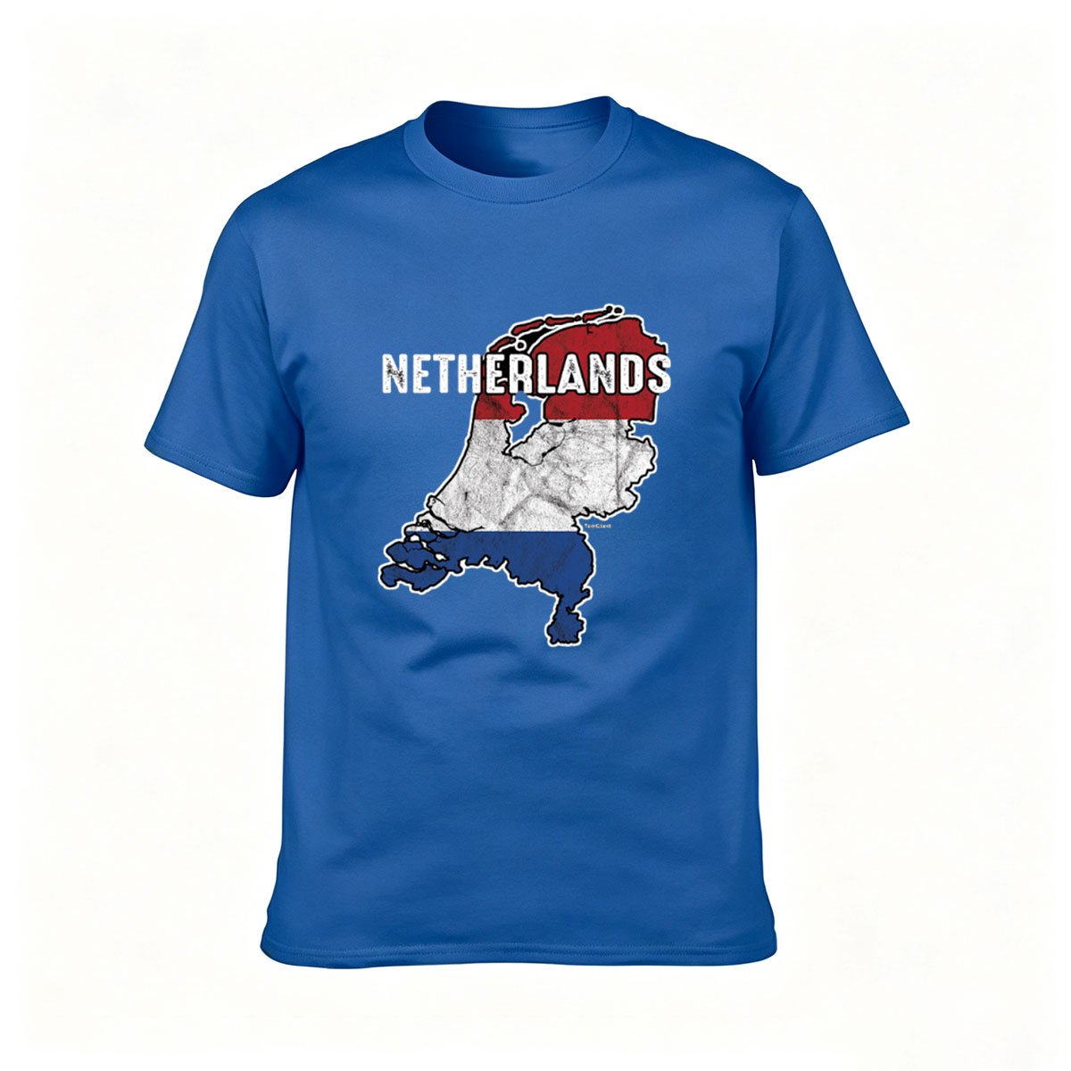 Netherlands Map Flag T-Shirt Men Women Gift Travel Wear - Image 4
