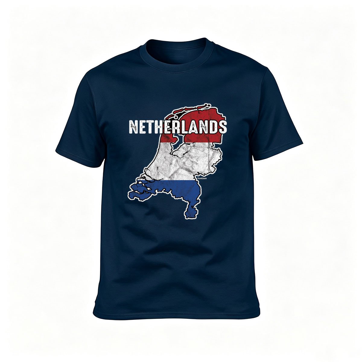 Netherlands Map Flag T-Shirt Men Women Gift Travel Wear - Image 6