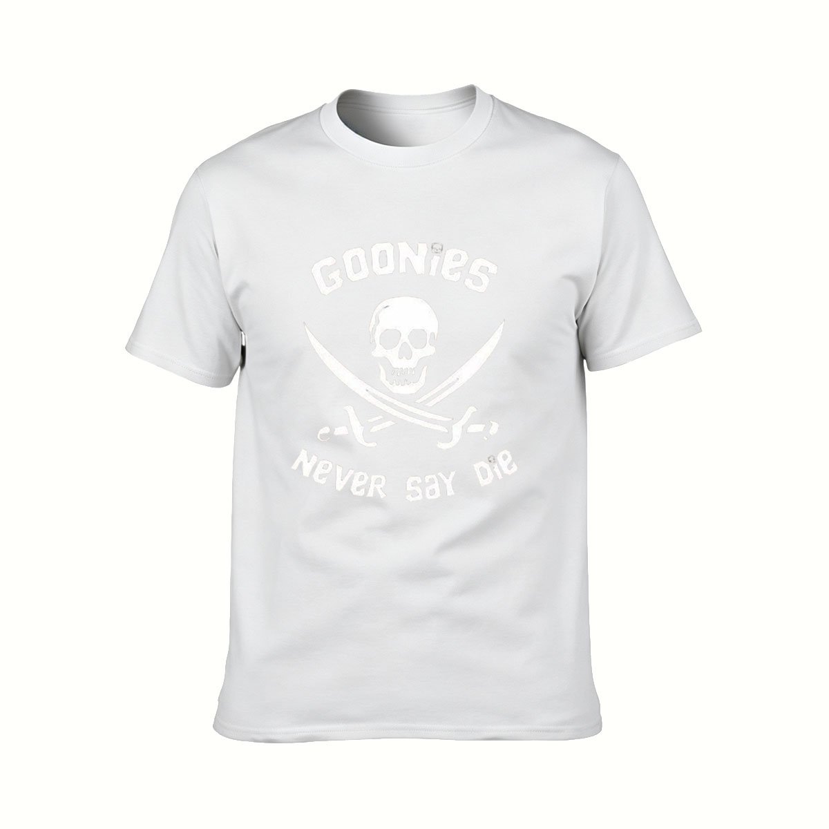 Goonies Never Say Die Skull T-Shirt Men's Women's Tees Gift - Image 2