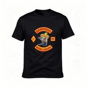 Bandidos MC Motorcycle Club Logo Men's T-Shirt Gift