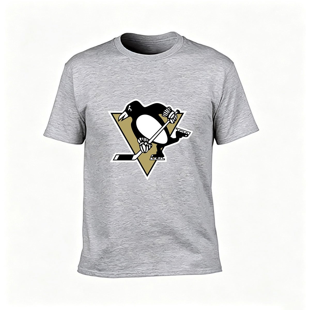 Pittsburgh Penguins Logo Men's T-Shirt Hockey Gift Wear - Image 3