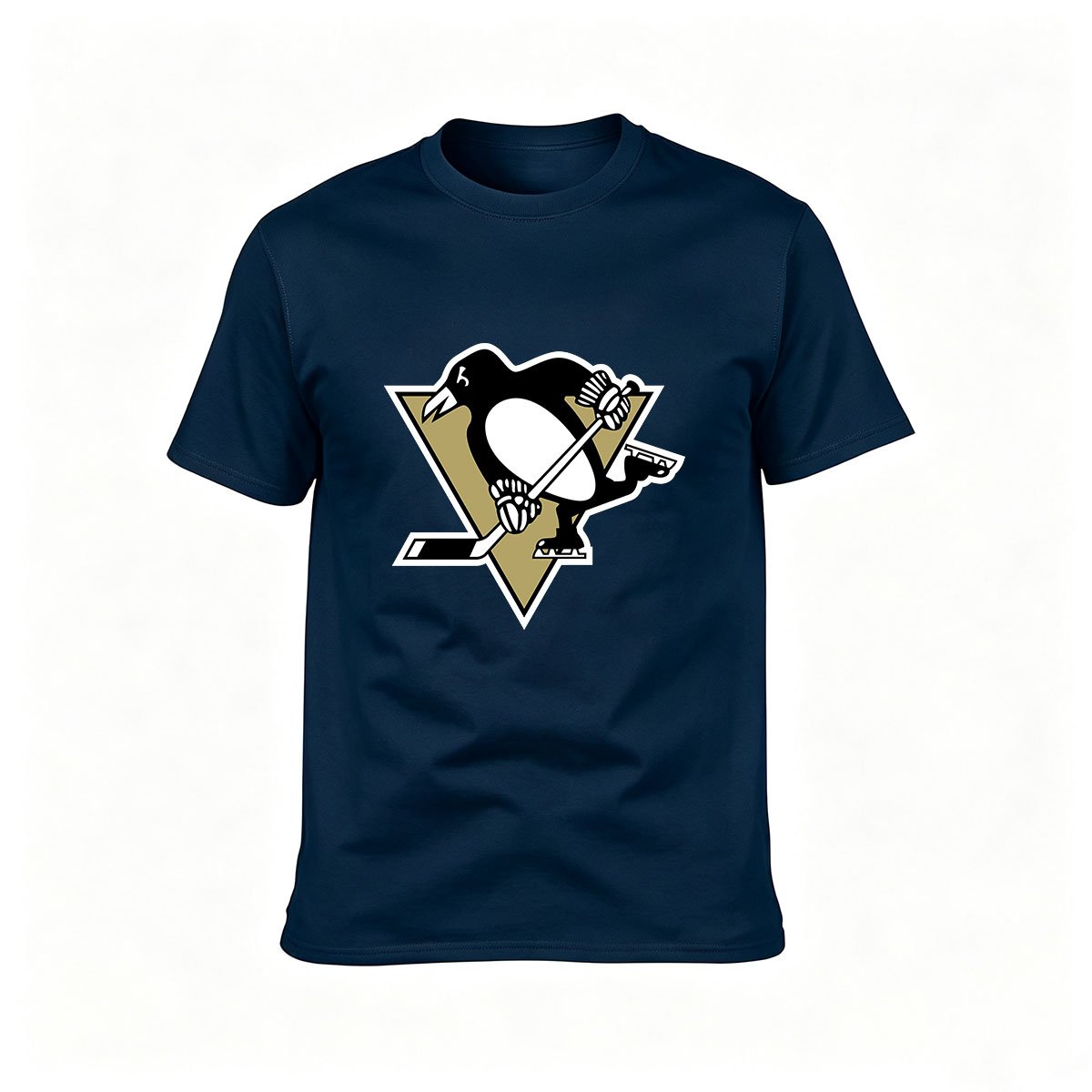 Pittsburgh Penguins Logo Men's T-Shirt Hockey Gift Wear - Image 6