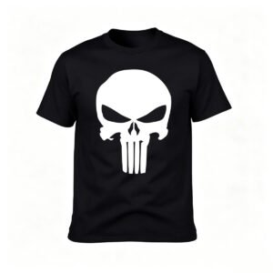 Punisher Skull Men's T-Shirt Gift for Fans