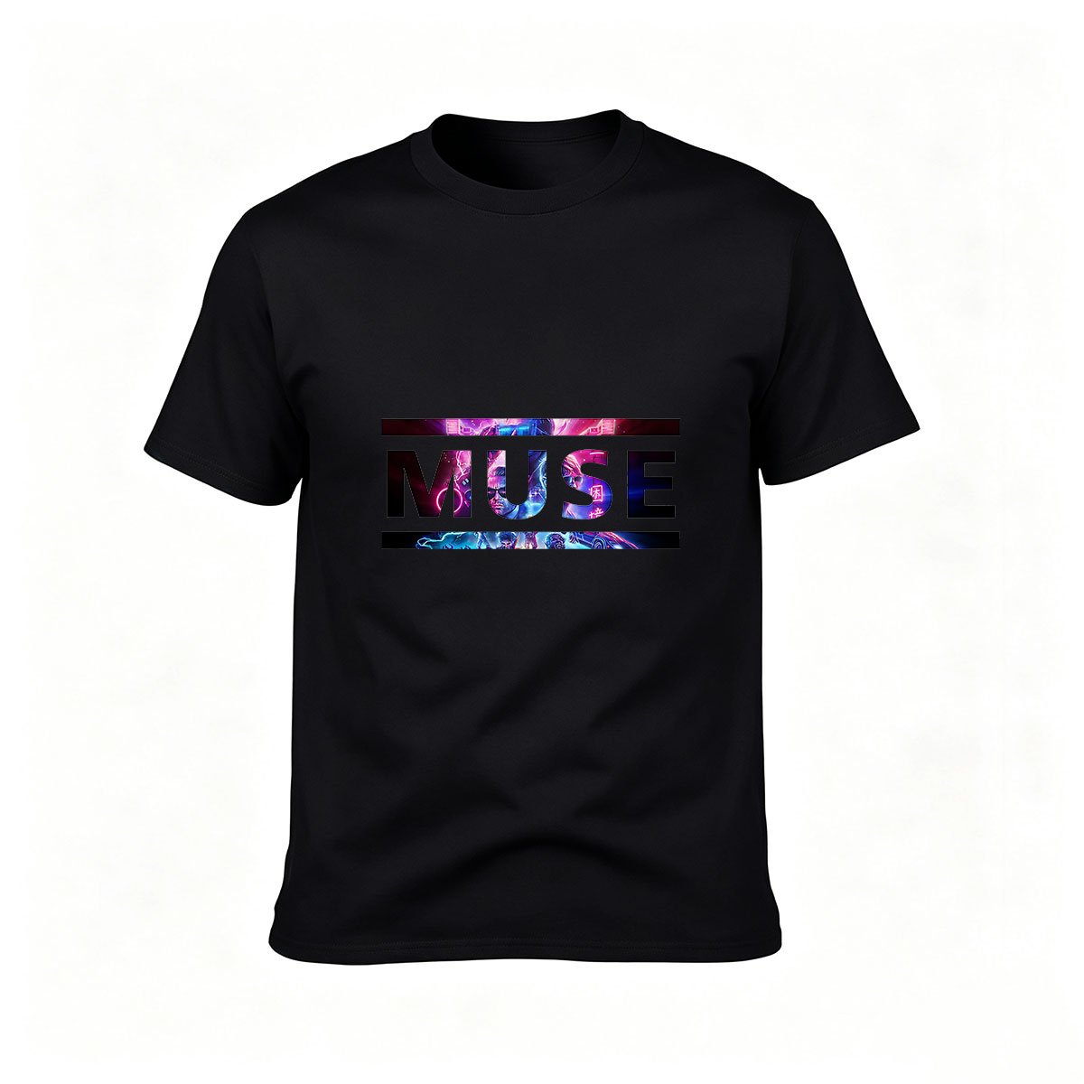 Muse Band Logo Men's T-Shirt Music Gift Rock Tee