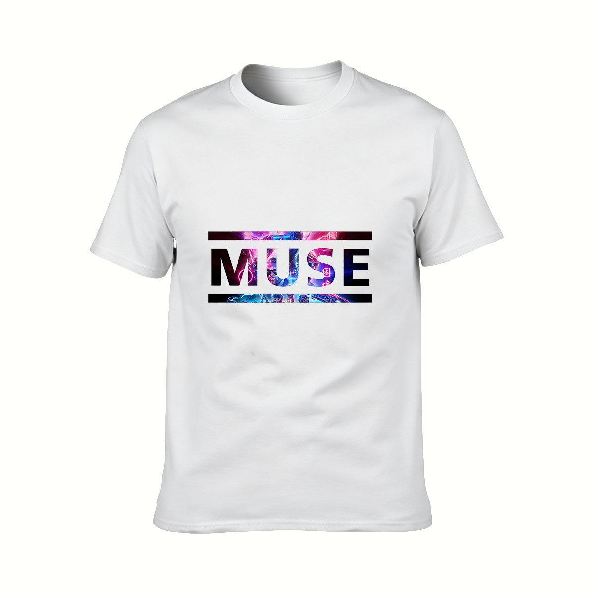 Muse Band Logo Men's T-Shirt Music Gift Rock Tee - Image 2