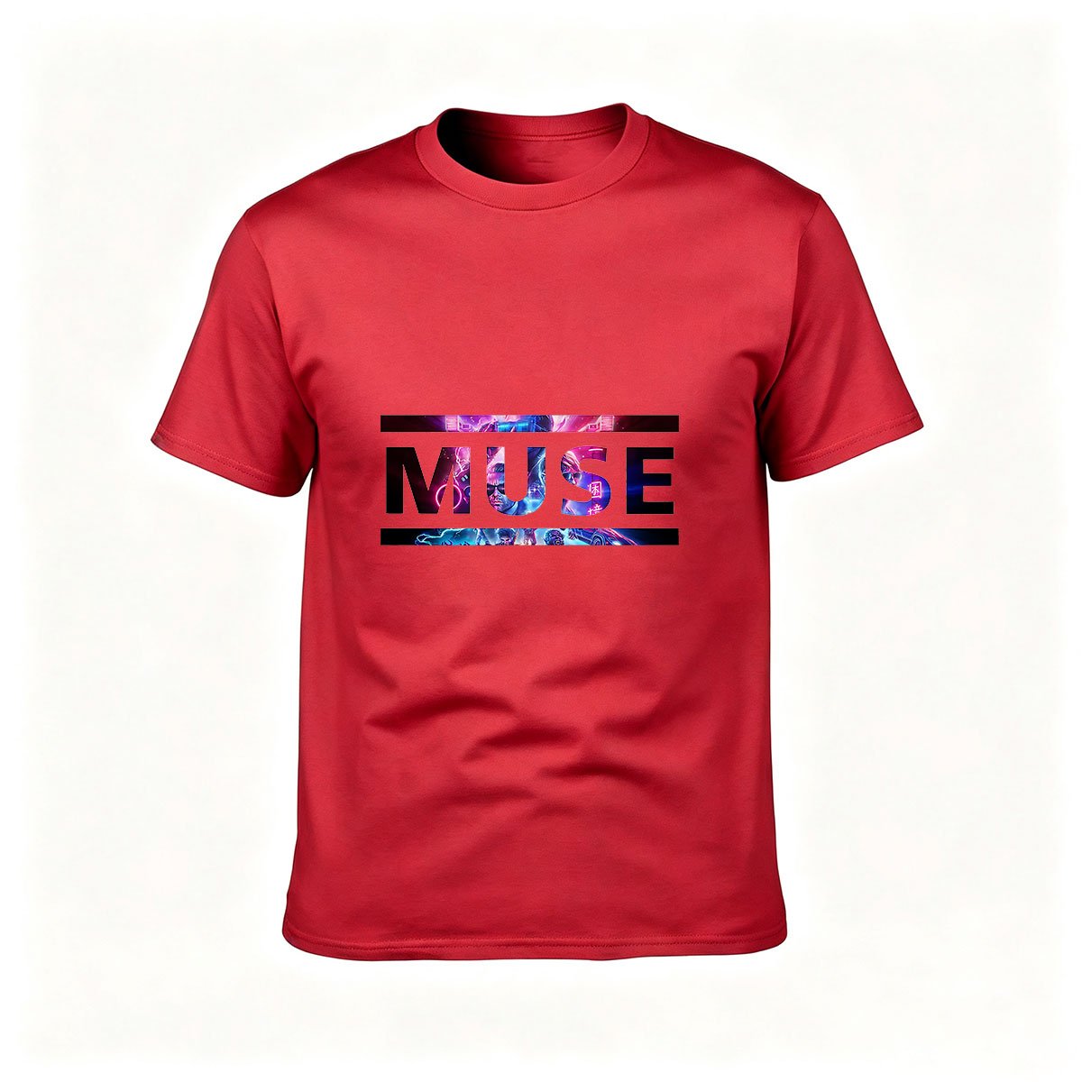 Muse Band Logo Men's T-Shirt Music Gift Rock Tee - Image 5