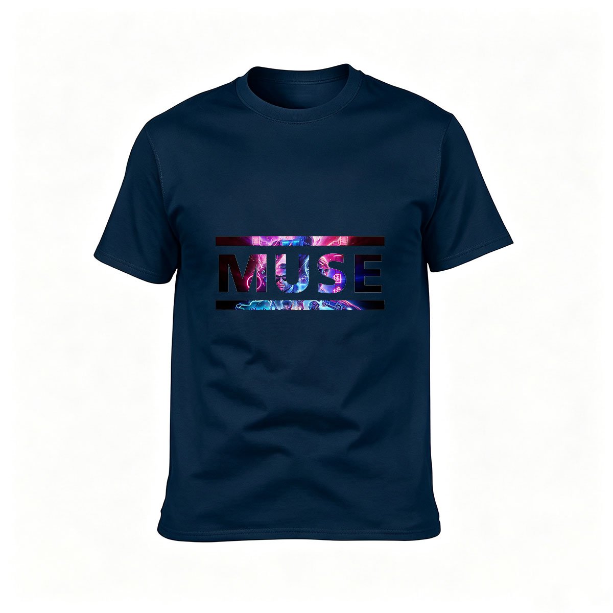 Muse Band Logo Men's T-Shirt Music Gift Rock Tee - Image 6