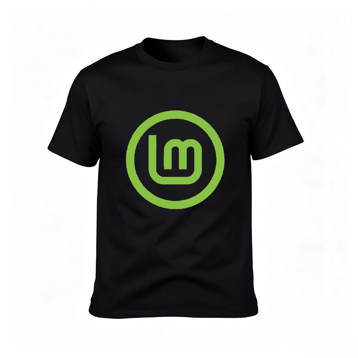 Lime Green LM Logo T-Shirt Men's Casual Wear Gift for Fans