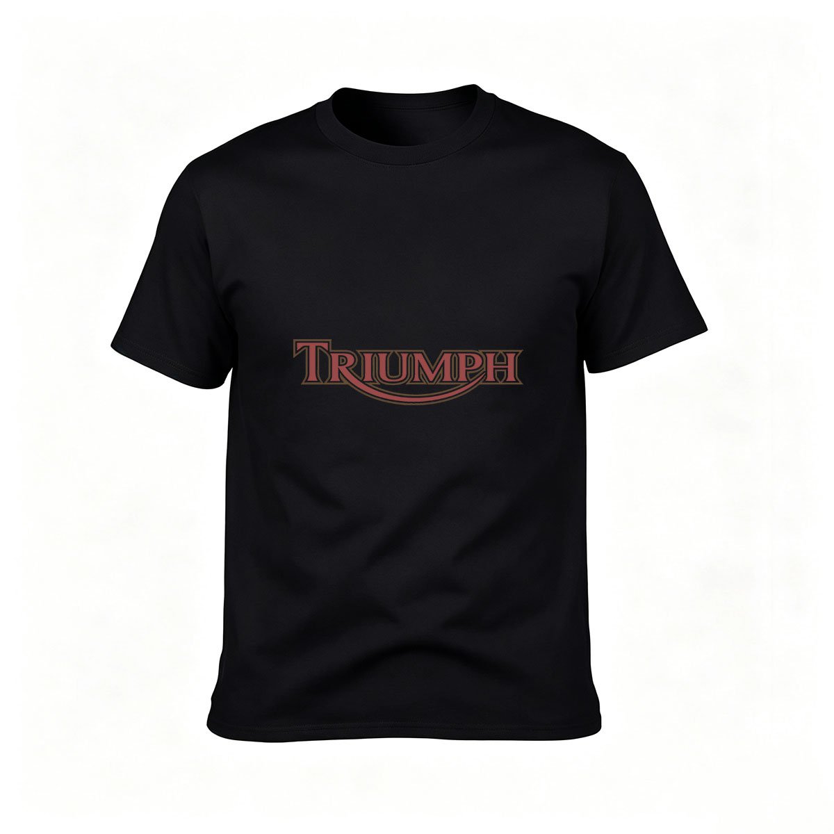 Triumph Logo Men's Black T-Shirt Casual Gift Wear