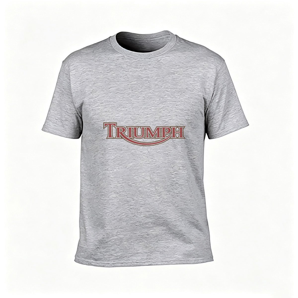Triumph Logo Men's Black T-Shirt Casual Gift Wear - Image 3