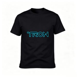 TRON Logo Men's T-Shirt Sci-Fi Movie Gift Wear