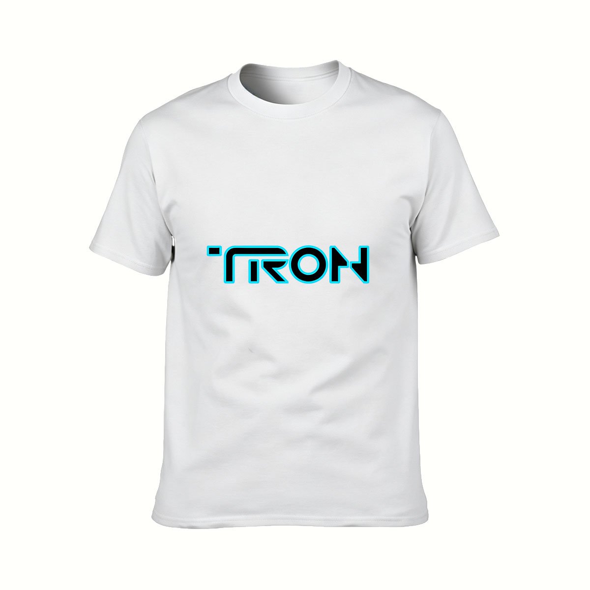 TRON Logo Men's T-Shirt Sci-Fi Movie Gift Wear - Image 2