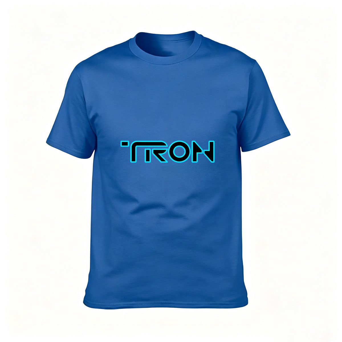 TRON Logo Men's T-Shirt Sci-Fi Movie Gift Wear - Image 4