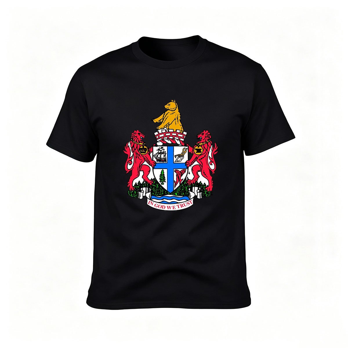 Newfoundland and Labrador Coat of Arms Men's T-Shirt Gift