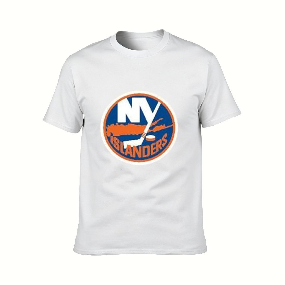 New York Islanders Logo Men's T-Shirt Hockey Fan Gift - Image 2
