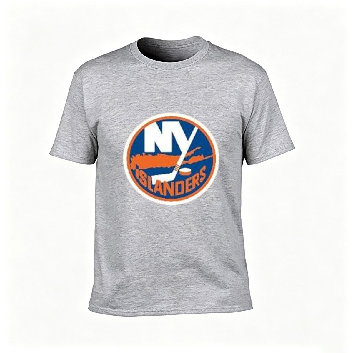 New York Islanders Logo Men's T-Shirt Hockey Fan Gift - Image 3