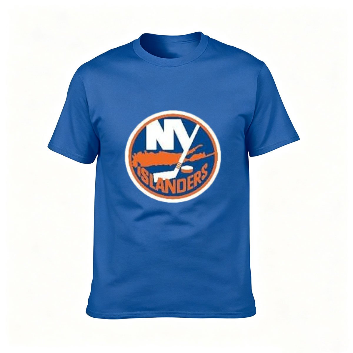 New York Islanders Logo Men's T-Shirt Hockey Fan Gift - Image 4