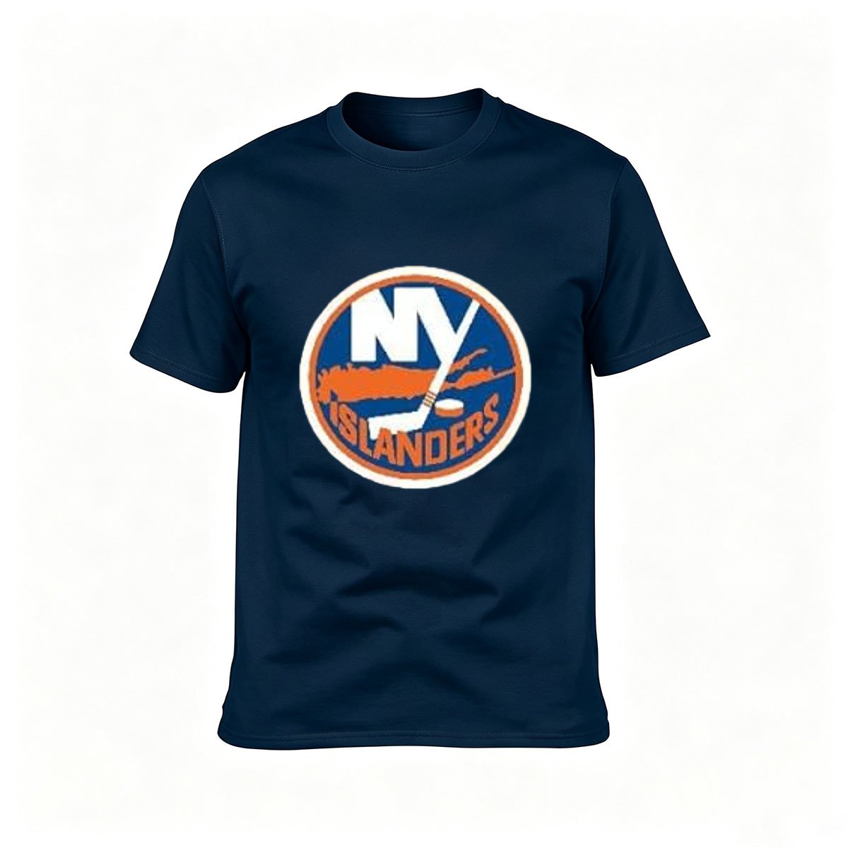 New York Islanders Logo Men's T-Shirt Hockey Fan Gift - Image 6