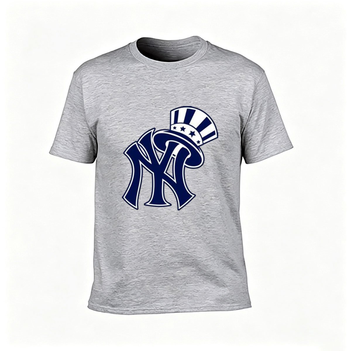 New York Yankees Patriotic Logo Men's T-Shirt - Image 3